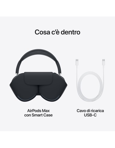 Apple AirPods Max Mezzanotte