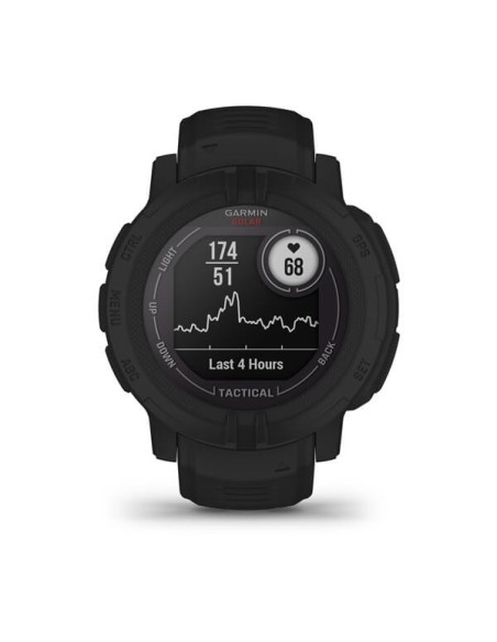 Garmin Instinct 2 Solar Tactical Edition 2,29 cm (0.9") MIP 45 mm Digitale 176 x 176 Pixel Nero GPS (satellitare)