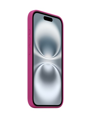 Apple Custodia MagSafe in silicone per iPhone 16 - Fucsia