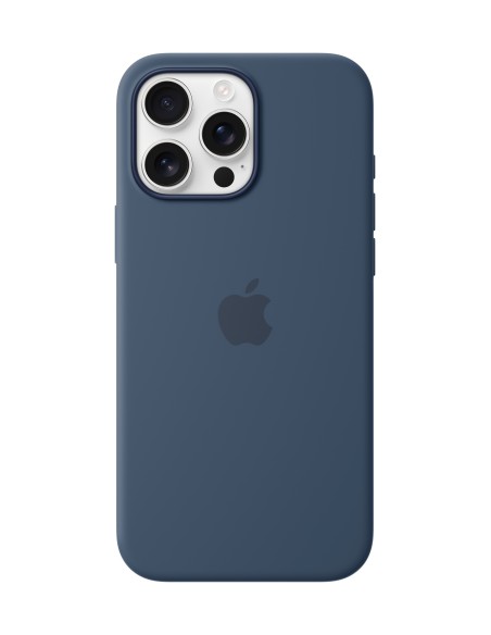 Apple Custodia MagSafe in silicone per iPhone 16 Pro Max - Denim