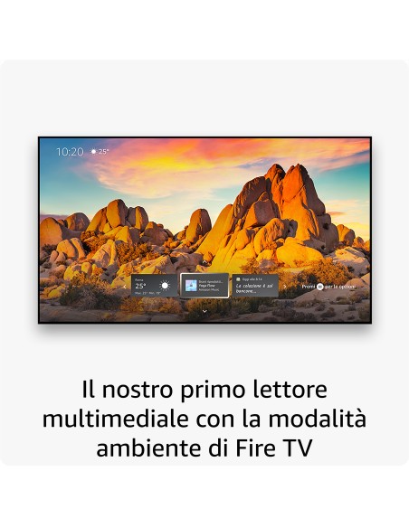 Amazon Fire TV Stick 4K di | Dispositivo per lo streaming con supporto per Wi-Fi 6E e modalità ambiente