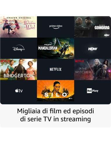Amazon Fire TV Stick 4K di | Dispositivo per lo streaming con supporto per Wi-Fi 6E e modalità ambiente