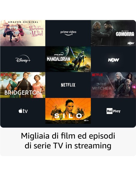 Amazon Fire TV Stick 4K di | Dispositivo per lo streaming con supporto per Wi-Fi 6E e modalità ambiente
