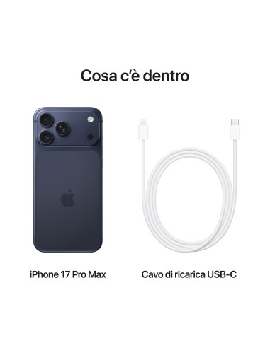 Apple iPhone 17 Pro Max 512GB Blu Profondo