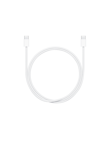 Apple Cavo USB-C Woven 1m 60W Bianco (MQKJ3ZM/A)