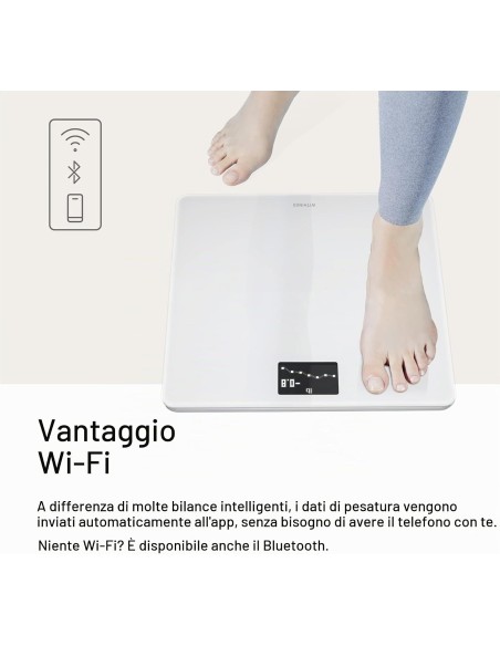 Withings Body Bilancia intelligente Wi-Fi peso e BMI Bianco