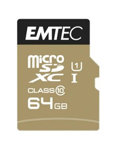 EMTEC EliteGold microSDXC 64GB UHS-I U1 Scheda di memoria