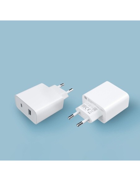 Xiaomi Mi 33W Wall Charger USB-A + USB-C Bianco - BHR4996GL