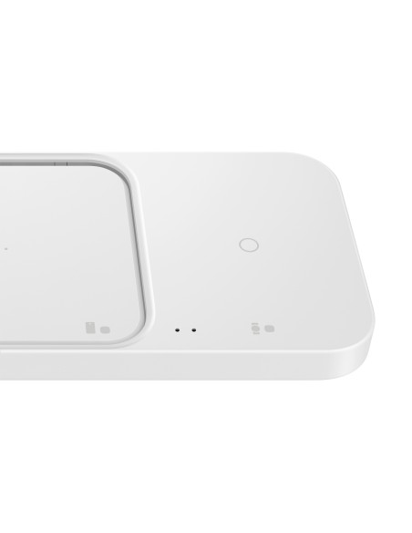 Samsung Wireless Charger Duo 15W con alimentatore e cavo EP-P5400TW Bianco