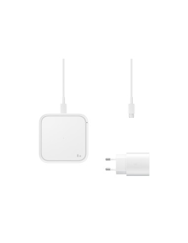 Samsung Wireless Charger Pad 15W con alimentatore EP-P2400TW Bianco