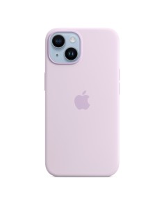 Apple Custodia in silicone con MagSafe per iPhone 14 MPRY3ZM/A Lilac