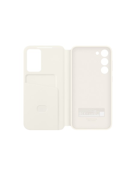 Samsung Smart View Wallet Cover per Galaxy S23 Plus Cream - EF-ZS916CUEGWW