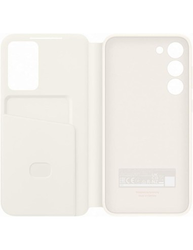 Samsung Smart View Wallet Cover per Galaxy S23 Plus Cream - EF-ZS916CUEGWW