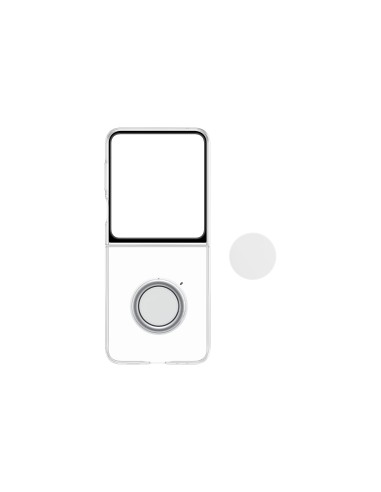 Samsung Starter Pack Clear Gadget Case e caricatore rapido per Galaxy Z Flip5 Transparent - EF-XF73KKTE
