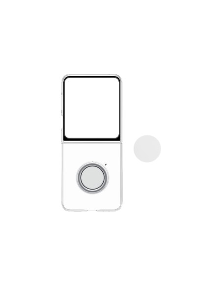 Samsung Starter Pack Clear Gadget Case e caricatore rapido per Galaxy Z Flip5 Transparent - EF-XF73KKTE