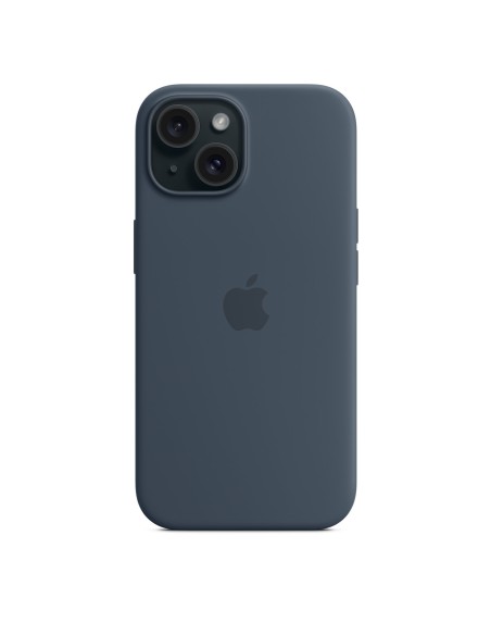 Apple Custodia MagSafe in Silicone per iPhone 15 Storm Blue - MT0N3ZM/A