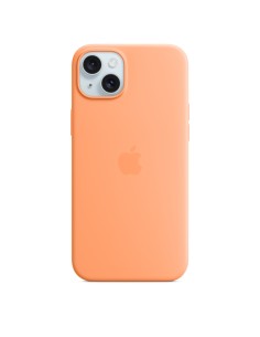 Apple Custodia MagSafe in Silicone per iPhone 15 Plus Sorbet Orange - MT173ZM/A