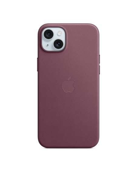 Apple Custodia FineWoven con MagSafe per iPhone 15 Plus Mulberry (MT4A3ZM/A)