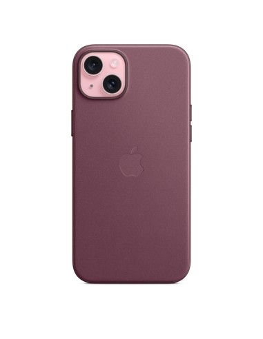 Apple Custodia FineWoven con MagSafe per iPhone 15 Plus Mulberry (MT4A3ZM/A)