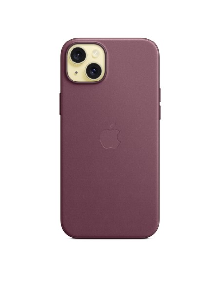 Apple Custodia FineWoven con MagSafe per iPhone 15 Plus Mulberry (MT4A3ZM/A)