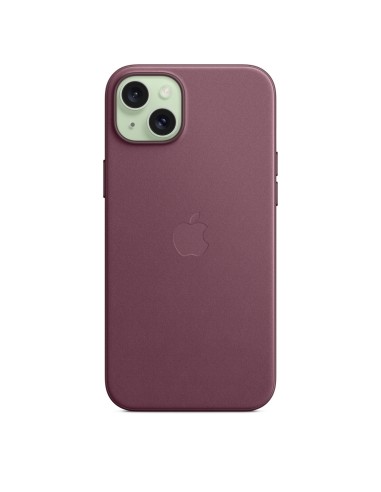 Apple Custodia FineWoven con MagSafe per iPhone 15 Plus Mulberry (MT4A3ZM/A)