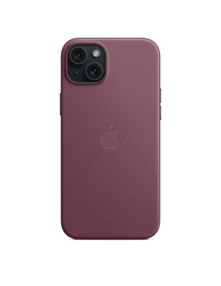 Apple Custodia FineWoven con MagSafe per iPhone 15 Plus Mulberry (MT4A3ZM/A)