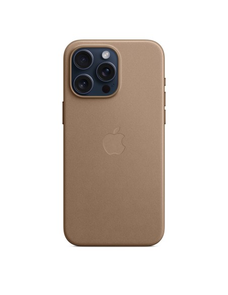 Apple Custodia FineWoven con MagSafe per iPhone 15 Pro Max Taupe (MT4W3ZM/A)