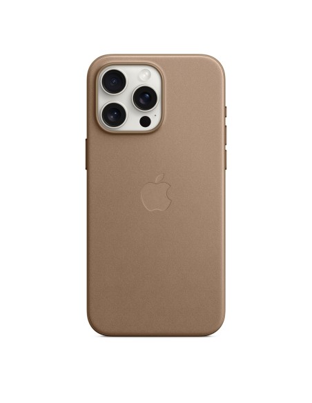 Apple Custodia FineWoven con MagSafe per iPhone 15 Pro Max Taupe (MT4W3ZM/A)