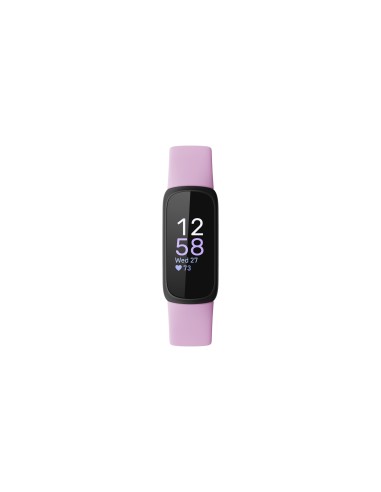 Fitbit Inspire 3 Fitness Tracker con cinturino Lilac/Black (FB424BKLV)