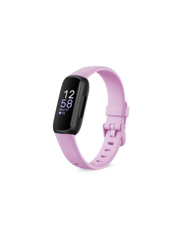 Fitbit Inspire 3 Fitness Tracker con cinturino Lilac/Black (FB424BKLV)