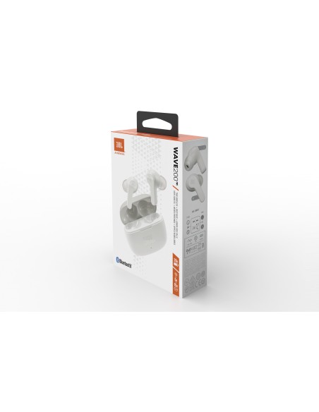 JBL Wave 200 TWS Auricolari Bluetooth In-Ear Bianco (JBLW200TWSWH)