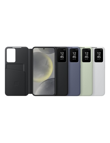 Samsung Smart View Wallet Cover Bianco per Galaxy S24+ EF-ZS926CWEGWW
