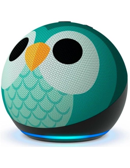 Amazon Echo Dot (5ª generazione) Kids Design Gufo con Alexa