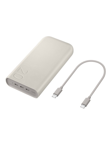 Samsung Powerbank 20.000 mAh 45W 3 porte USB-C - Beige