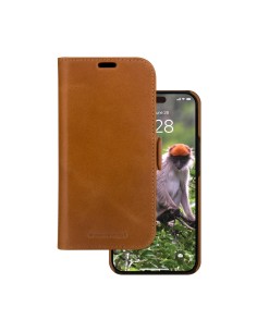 dbramante1928 Lynge Slim Custodia in pelle Brown per iPhone 15 Plus - LY67GTBL1837