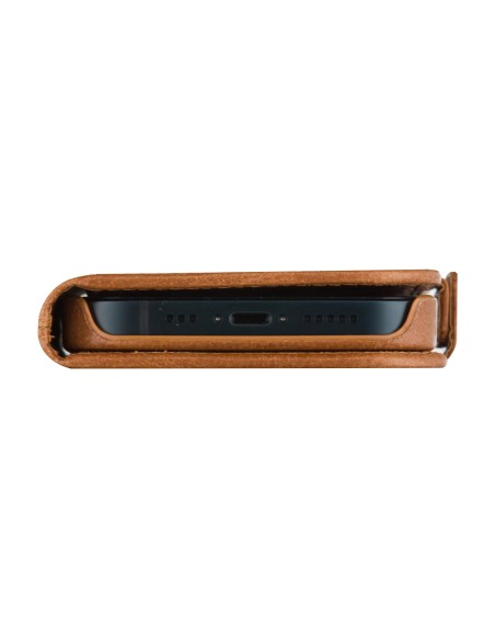 dbramante1928 Lynge Slim Custodia in pelle Brown per iPhone 15 Plus - LY67GTBL1837