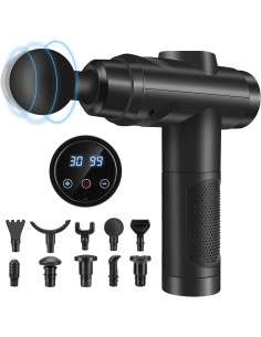 Zerolia MG-A3 Massage Gun - Pistola massaggiante a percussione Black
