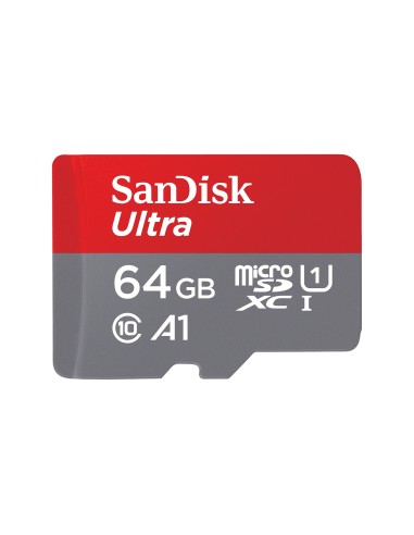 SanDisk Ultra microSDXC 64GB 100 MB/s con adattatore SD (SDSQUAR-064G-GN6MA)