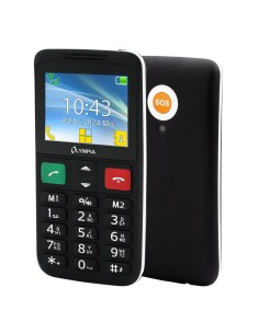 Olympia LUX Telefono cellulare senior con base di ricarica Nero 2