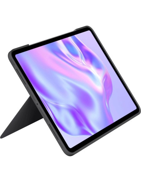 Logitech Combo Touch Custodia con Tastiera QWERTZ Graphite per Apple iPad Pro 13" (2024/2025)