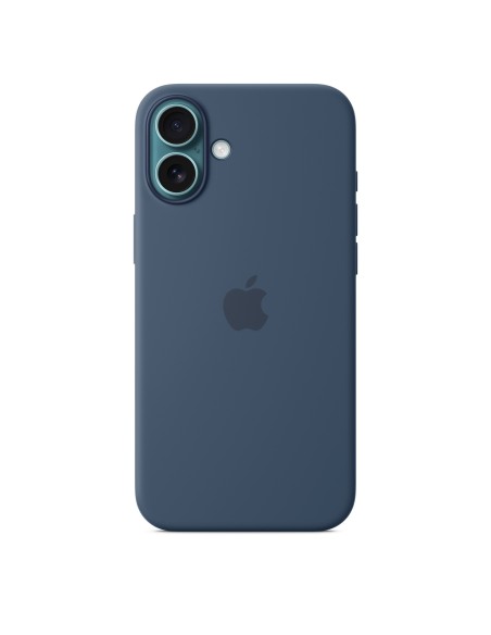 Apple Custodia in Silicone con MagSafe Denim per iPhone 16 Plus (MYYA3ZM/A)