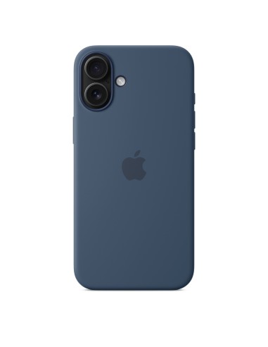 Apple Custodia in Silicone con MagSafe Denim per iPhone 16 Plus (MYYA3ZM/A)