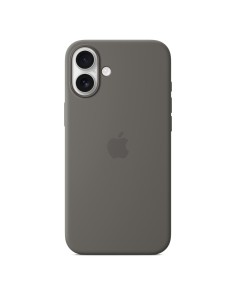Apple Custodia in silicone con MagSafe per iPhone 16 Plus Stone Grey - MYYC3ZM/A