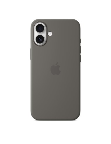 Apple Custodia in silicone con MagSafe per iPhone 16 Plus Stone Grey - MYYC3ZM/A