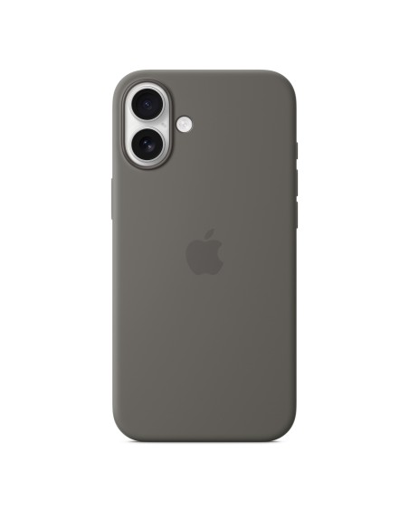 Apple Custodia in silicone con MagSafe per iPhone 16 Plus Stone Grey - MYYC3ZM/A