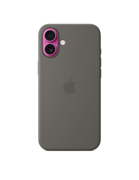 Apple Custodia in silicone con MagSafe per iPhone 16 Plus Stone Grey - MYYC3ZM/A