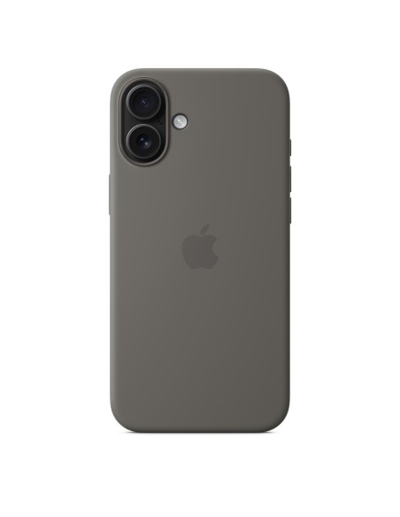 Apple Custodia in silicone con MagSafe per iPhone 16 Plus Stone Grey - MYYC3ZM/A