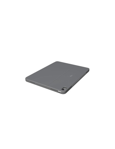 Logitech Combo Touch Custodia con Tastiera QWERTZ Oxford Grey per Apple iPad Air 13 pollici (2024/2025) - 920-012611