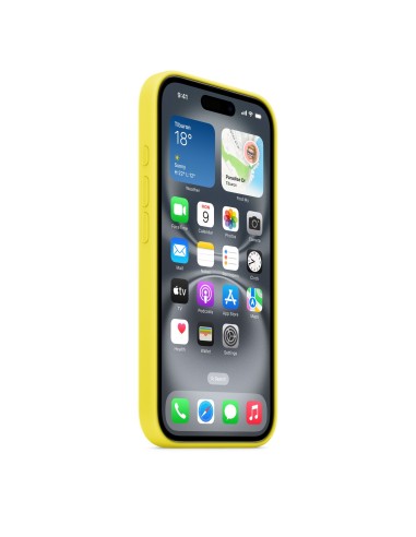 Apple Custodia in silicone con MagSafe per iPhone 16 Star Fruit (MYY73ZM/A)
