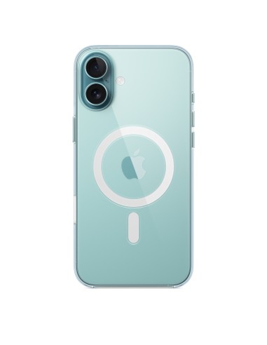 Apple Clear Case con MagSafe per iPhone 16 Plus Trasparente (MA7D4ZM/A)
